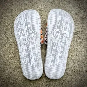 NIKE BENASSI SLIDES JUST DO
IT WHITES ORANGES BLACKS Nike | Shoes | Nike Benassi Slides Just Doit Whites Oranges  main image 2